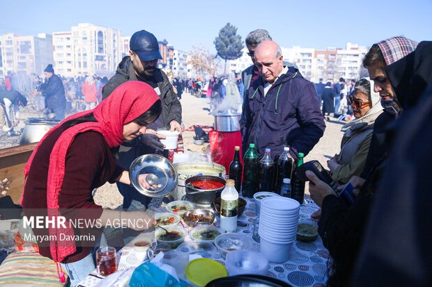 Bucnurd'da çorba festivali