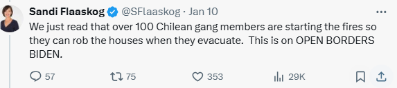 موج ناامیدی کاربران آمریکایی «ایکس» از ناکارآمدی مسئولان؛ در جهنم لسآنجلس تنها ماندیم!