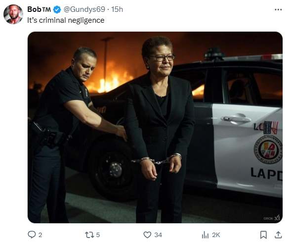 موج ناامیدی کاربران آمریکایی «ایکس» از ناکارآمدی مسئولان؛ در جهنم لسآنجلس تنها ماندیم!