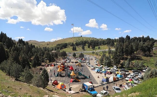 بوستان جنگلی سرخه حصار میزبان دوچرخه سواران لیگ برتر کوهستان