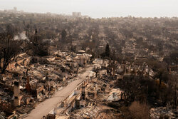 Los Angeles'te yangın felaketi