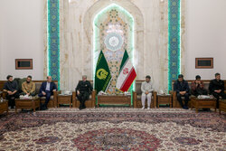 IRIB staff visit Imam Reza (AS) holy shrine