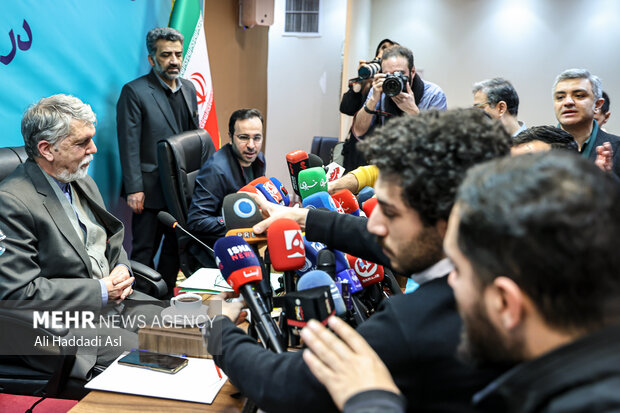 نشست خبری وزیر فرهنگ و ارشاد اسلامی