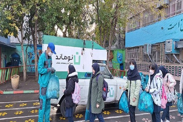 پویش دانش آموزی نوماند در 20 مدرسه منتخب تهران