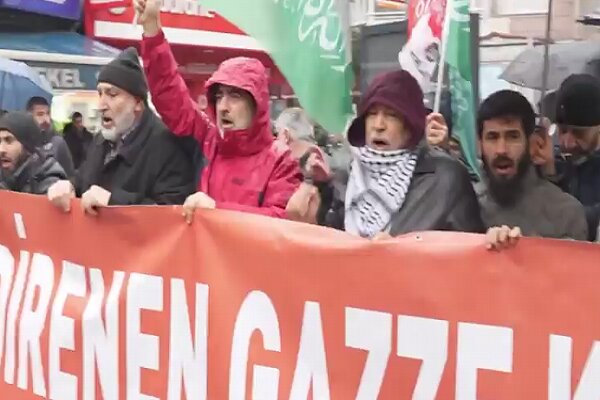 VIDEO: Pro-Palestine rally in Istanbul