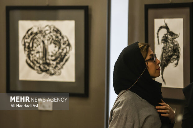 Tahran'da ''Hz. İmam Ali (a.s)'' temalı hat sergisi açıldı