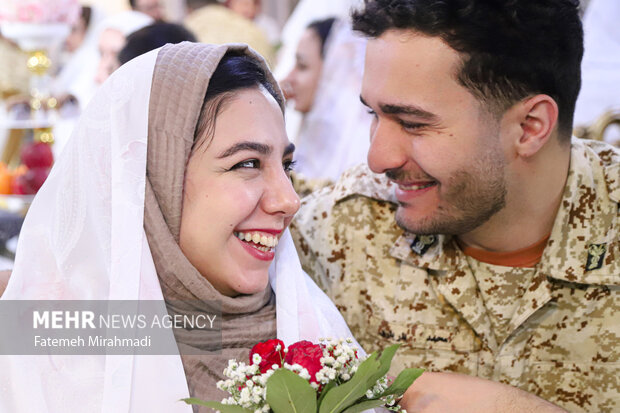 مراسم ازدواج 50 زوج متخصص سرباز 48