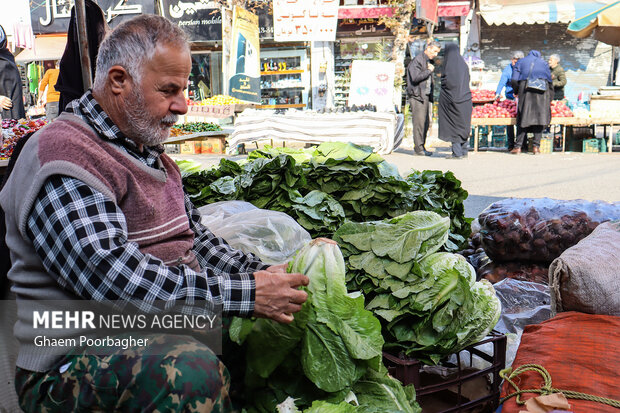 بازار محلی «شفت» در گیلان