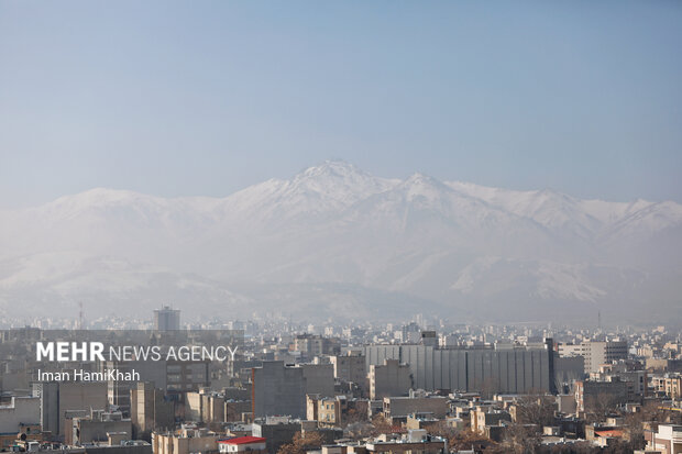 پدیده آلودگی هوا در همدان