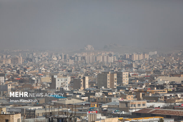 پدیده آلودگی هوا در همدان