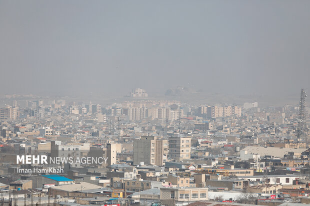 پدیده آلودگی هوا در همدان