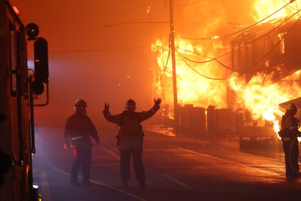 LA wildfire