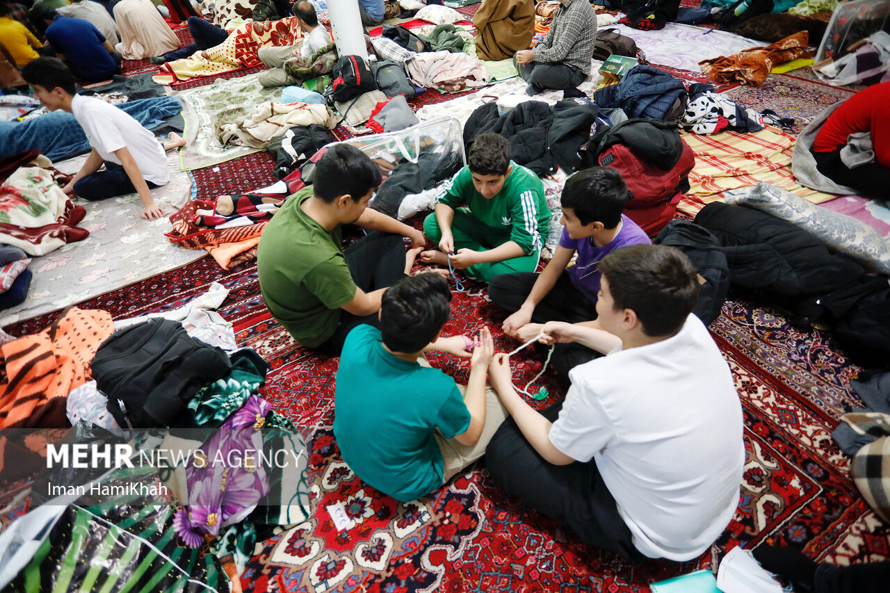 احیای مسجدی که چراغش را نونهالان روشن کردند