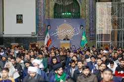 I’tikaf ritual at Imam Reza (AS) holy shrine in Mashhad