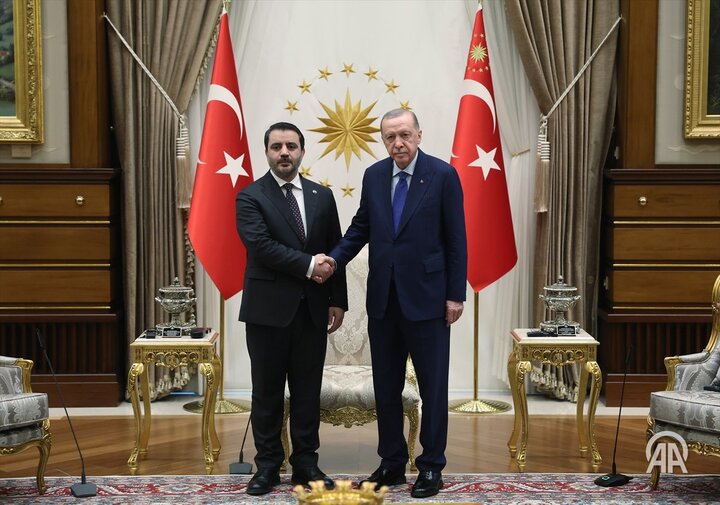 Erdoğan, Şeybani ile görüştü Erdoğan, Şeybani ile görüştü