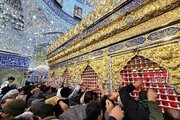 عزاداری ایرانی‌ها ظهر تاسوعا در کربلای معلی