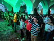 نوجوانان معتکف راه انقلاب و مقاومت را جدی گرفته‌اند