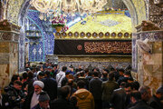 قم و حرم مطهر اخت الرضا(ع) در سوگ شهادت امام هشتم شیعیان