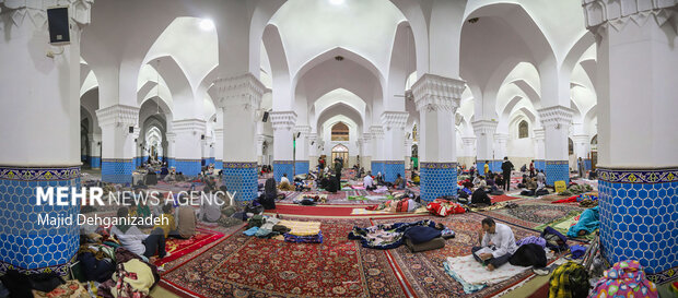 آیین معنوی «اعتکاف رجبیه» در یزد