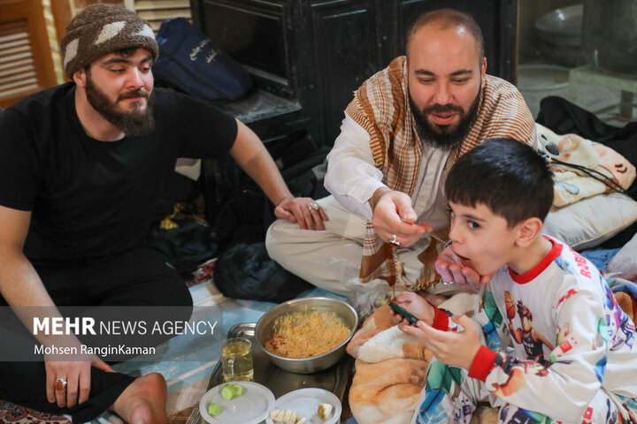 مراسم معنوی اعتکاف رجبیه در تهران