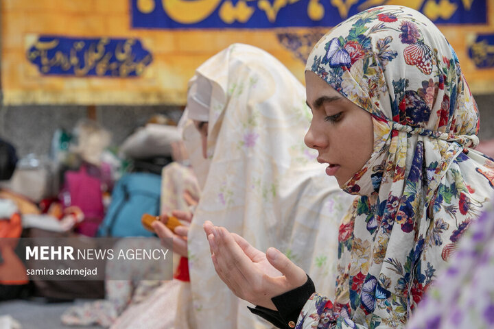 مراسم معنوی اعتکاف رجبیه در تهران