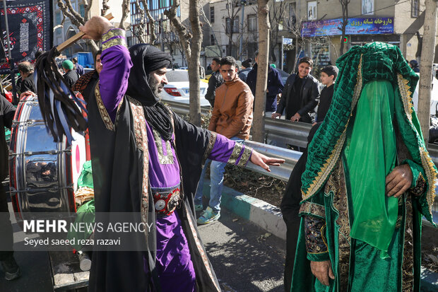 مراسم عزاداری دسته بزرگ هیئات کشور