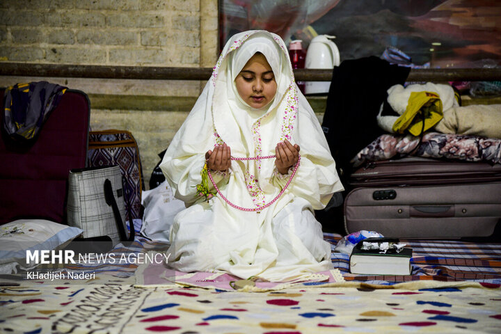 برگزاری باشکوه مراسم اعتکاف در مسجد جوادالائمه (ع)گلپایگان