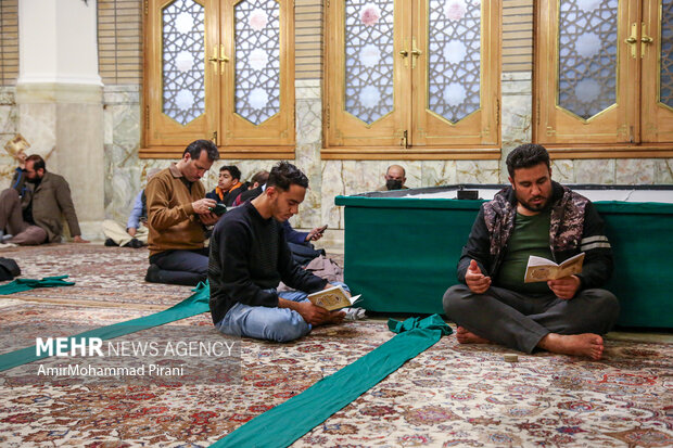 برگزاری مراسم «ام داوود» در حرم حضرت معصومه (ع)