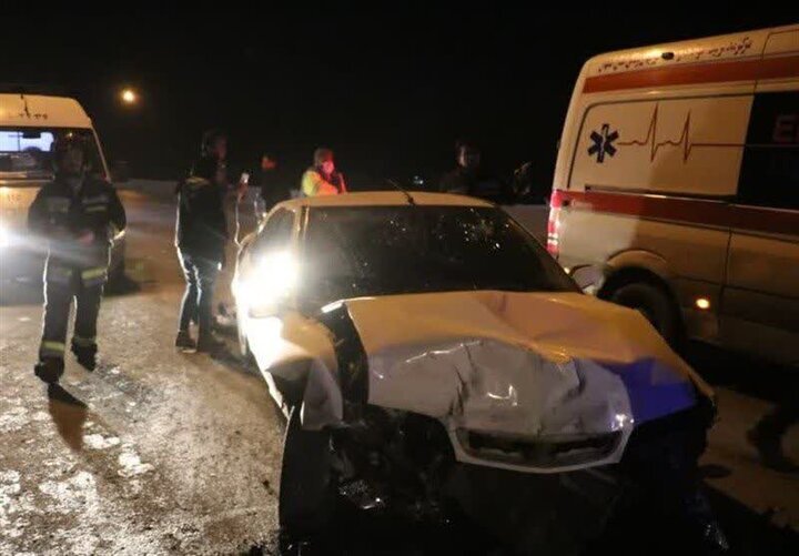 سانحه ترافیکی مرگبار جاده اراک به قم ۶ فوتی و مصدوم بر جای گذاشت