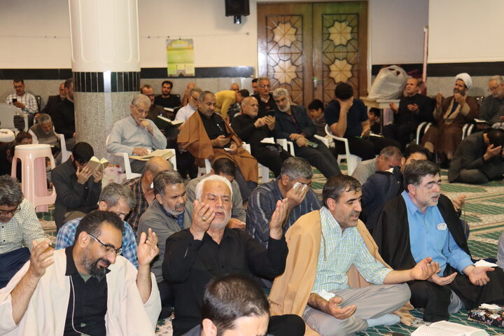 برگزاری مراسم پرفیض دعای امداوود در مسجد علی ابن ابیطالب (ع) گلپایگان