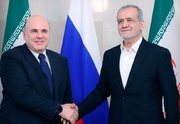 Iran's president meets with Russian PM in Moscow