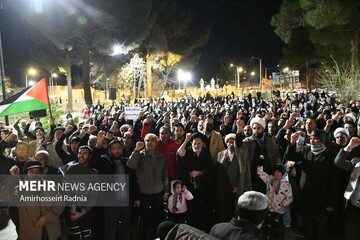 VIDEO: People in Birjand celebrate Gaza resistance victory