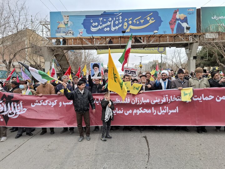 راهپیمایی «جمعه نصر» در مرکز خراسان شمالی