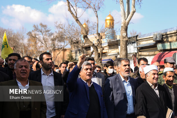 راهپیمایی «جمعه نصر» در سنندج