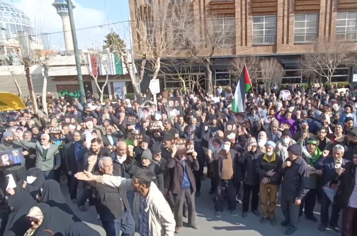 İsfahan halkından Gazze'nin zaferine destek İsfahan halkından Gazze'nin zaferine destek