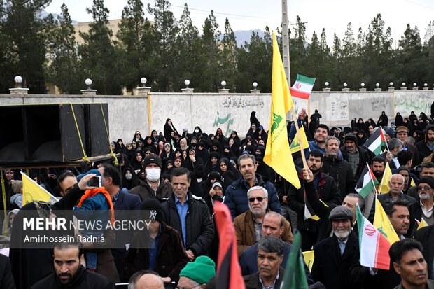 راهپیمایی جمعه نصر در بیرجند