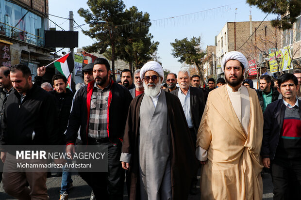 راهپیمایی «جمعه نصر» در همدان