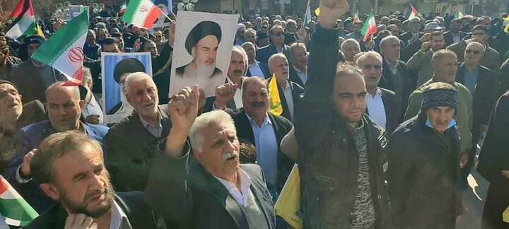 راهپیمایی «جمعه نصر» در خرمآباد برگزار شد