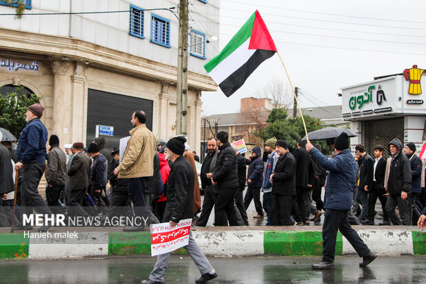 راهپیمایی «جمعه نصر» در گرگان