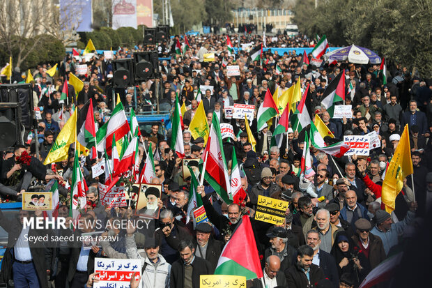 راهپیمایی جشن پیروزی و نصرالهی در تهران 19