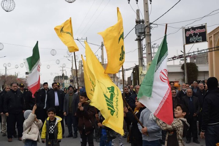 برگزاری تجمع فتح و جشن پیروزی مقاومت مردم غزه دربهاباد