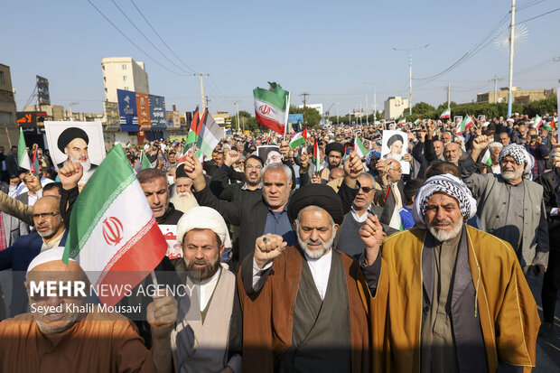 راهپیمایی «جمعه نصر» اهواز