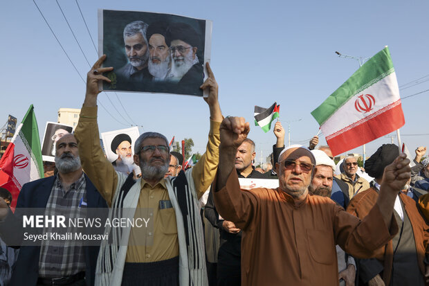 راهپیمایی «جمعه نصر» اهواز