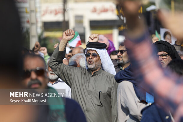 راهپیمایی «جمعه نصر» اهواز