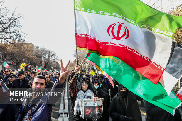 راهپیمایی جمعه نصر در تبریز