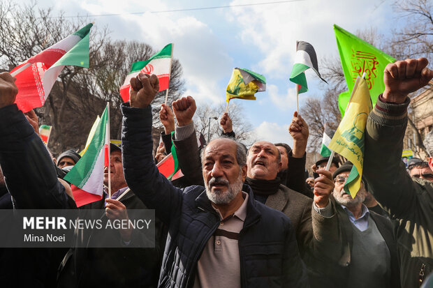 راهپیمایی جمعه نصر در تبریز