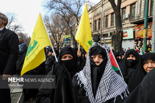 راهپیمایی جمعه نصر در تبریز