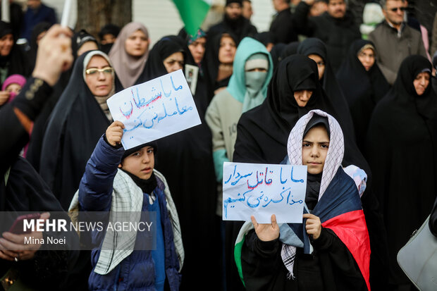 مسيرة "جمعة النصر" في تبريز