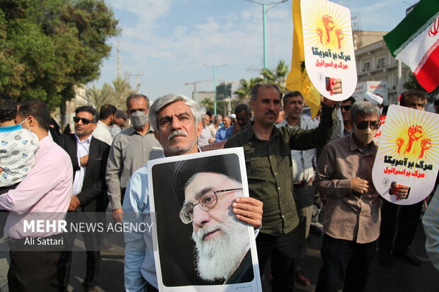 راهپیمایی «جمعه نصر» در بندرعباس