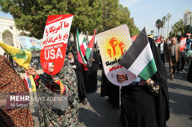 راهپیمایی «جمعه نصر» در بندرعباس